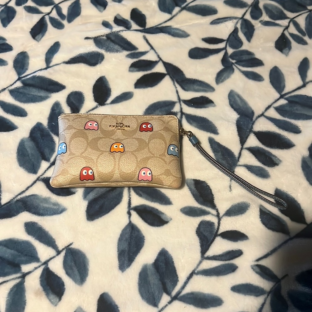 Coach Pac-Man wristlet